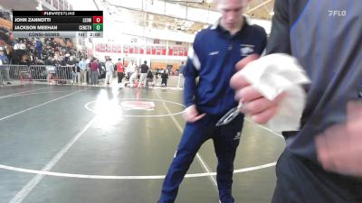 215 lbs Consolation - John Zannotti, Leominster vs Jackson Meehan, Central Catholic