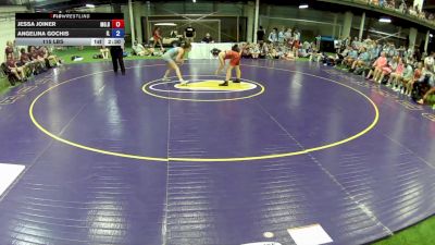 115 lbs Jessa Joiner, Missouri Blue vs Angelina Gochis, Illinois
