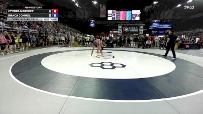 170 lbs Cons. Sub-rd Of 32 - Cynthia Martinez, AZ vs Bianca Connell, SC