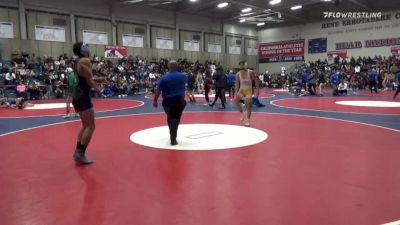 138 lbs Consi Of 16 #2 - Vincent Tyrrell, Ukiah vs Sonny Lora, South