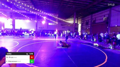 120 lbs Rr Rnd 3 - Maximo Rivas, Ridge WC vs Ezra Stevenson, Black Fox Wrestling Academy