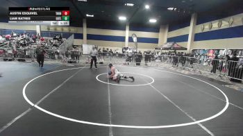 114 lbs Quarterfinal - Austin Esquivel, Thundercats Wrestling vs Liam Batres, Outlaws WC