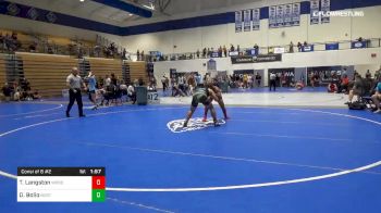 152 lbs Consi Of 8 #2 - Trey Langston, Woodland vs Daniel Bolio, North Alabama Wrestling Club