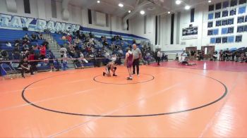 126 lbs Champ. Round 1 - Brandon Bowers, Santana vs Pedro Mendoza, Castle Park