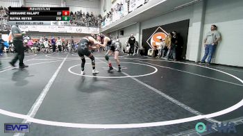 97 lbs Rr Rnd 1 - Abrianne Halapy, Tulsa Blue T Panthers vs Rayna Reyes, Sperry Wrestling Club