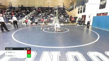 160 lbs 5th Place - Alex Poore, Caravel Academy vs Roberto Padilla, St. Joseph Regional