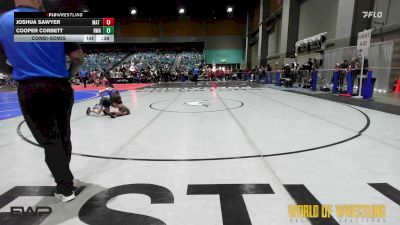 64 lbs Consolation - Joshua Sawyer, Mat Demon Wrestling Club vs Cooper Corbett, Roundtree Wrestling Academy