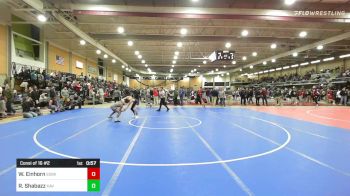 106 lbs Consi Of 16 #2 - William Einhorn, Essex vs Raekwon Shabazz, Xavier