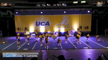 St Clare Cheerleading - St. Clare School [2025 Large Junior High Game Day] 2025 UCA Northeast Regional