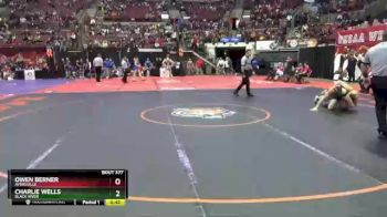 D3-175 lbs Cons. Round 1 - Charlie Wells, Black River vs Owen Berner, Ayersville