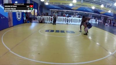 165 lbs Semis & Wb (16 Team) - Steven Wyman, Socs vs Jayden Fields, OutKast WC