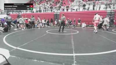 155 lbs 3rd Place - Channing Dunn, Kingfisher YellowJackets vs Slayden Hunt, Shelton Wrestling Academy