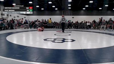 75 lbs Round 3 (6 Team) - Greyson Goodwin, Team Gotcha vs Alec Medina, Steel Valley Renegades Wrestling Club