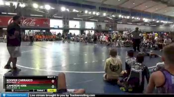 45 lbs Quarters & 1st Wb (16 Team) - Kooper Carrasco, NOLA Gold vs Cameron Kirk, NOLA Black