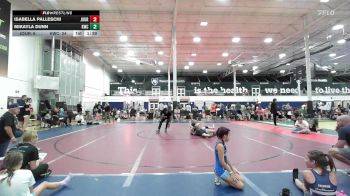 100 lbs Rr Rnd 5 - Isabella Palleschi, Journeymen Wrestling - Girls vs Mikayla Dunn, Kraken Black - Girls