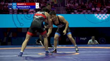 74 kg 1/8 Final - Zaurbek Sidakov, UWW vs Orozobek Toktomambetov, Kyrgyzstan