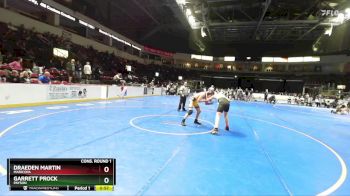 157 lbs Cons. Round 1 - Garrett Prock, Payson vs Draeden Martin, Maricopa