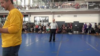 45 lbs Semifinal - Landon Jordan, Team Hammer House vs Bentley Holland, Hornet Wrestling Club