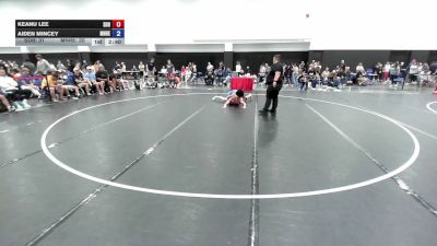 165 lbs Keanu Lee, South Dakota Blue vs Aiden Mincey, Minnesota Red