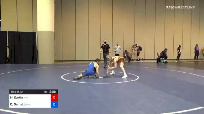 57 kg Prelims - Noah Surtin, Tiger Style Wrestling Club vs Eric Barnett ...