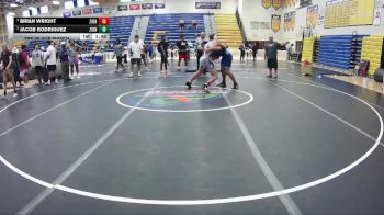 175 lbs 3rd Place Match - Brian Wright, Camden County Outsiders vs Jacob Rodriguez, Winter Springs High School