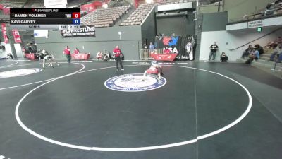 157 lbs Semis - Damen Vollmer, Temecula Valley High School Wrestling vs Kavi Garvey