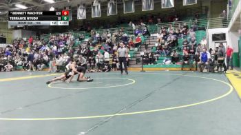 106 lbs Quarterfinal - Terrance Nyudu, Springboro vs Bennett Wachter, Elyria