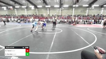 120 lbs Consi Of 8 #2 - Richard Tanori, Mustang WC vs Krew Burden, Snowflake Lobos