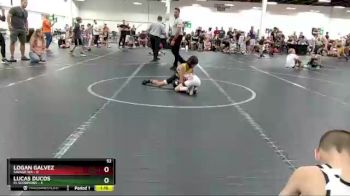 52 lbs Round 6 (8 Team) - Logan Galvez, Savage WA vs Lucas Ducos, FL Scorpions