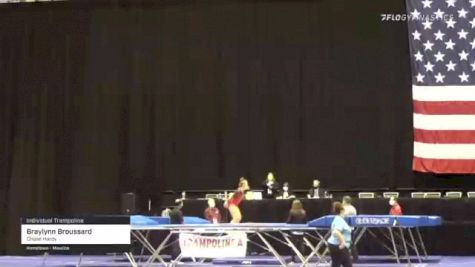 Braylynn Broussard - Individual Trampoline, Chase Hardy - 2021 USA Gymnastics Championships