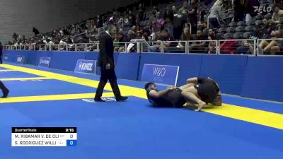 MANUEL RIBAMAR V. DE OLIVEIRA FI vs SEBASTIAN RODRIGUEZ WILLIAMS 2022 Pan IBJJF Jiu-Jitsu No-Gi Championship