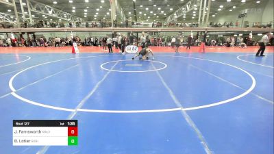 106A lbs Rr Rnd 2 - Justin Farnsworth, Malvern Prep vs Braiden Lotier, Bishop Mcdevitt