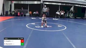 70 lbs Quarterfinal - Rocco Augello, Barn Brothers vs Glinsky Raymond, Quaker