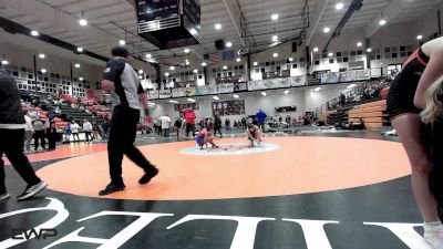102 lbs 3rd Place - Laiyla Almaguer, Durant High School Girls vs Addison Price, Broken Arrow JH Girls
