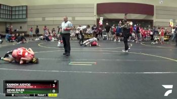 107 lbs Round 1 (6 Team) - Devin Ehler, Team Gotcha vs Kannon Judycki, American Gladiators-Storm