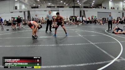 165 lbs Round 3 (8 Team) - Xavier Harvey, GT Apocalypse vs Arment Waltenbaugh, Grit Mat Club