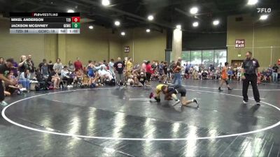 108 lbs Round 1 (6 Team) - Jackson Mcgivney, Gulf Coast WC vs Mikel Anderson, Tasmanian Devils
