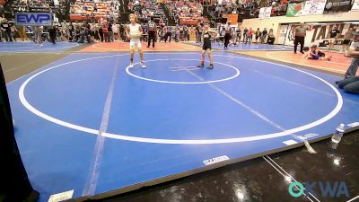 64 lbs Semifinal - Gunnar Humbyrd, JWC vs Hayden Wenetshlager, Salina Wrestling Club