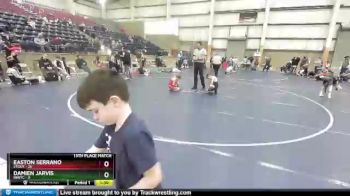 74 lbs Placement (16 Team) - Easton Serrano, Stout vs Damien Jarvis, INWTC