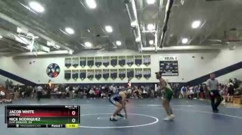 120 lbs Champ. Round 2 - Nick Rodriquez, Clay (Oregon), OH vs Jacob White, Kenston