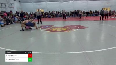 150 lbs Quarterfinal - Bodie Rouzer, Waynesboro vs Brody Grzymala, Harrisburg