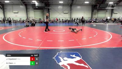 55 lbs Rr Rnd 2 - Jaxton Copeland, Troup vs Bane Clem, Junior Indian Wrestling