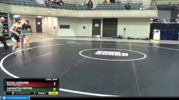 165 lbs Cons. Semi - Samantha Meyer, Chilton/Hilbert vs Elicia Leonard, Wisconsin Dells