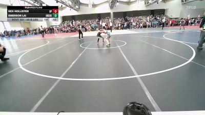 60-B lbs Round Of 32 - Rex Hollister, Upper Perkiomen vs Emerson Lai, Orchard South WC