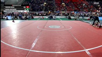 3A 132 lbs Cons. Round 2 - Treven Bush, Kellogg vs Jason Wethern, Valley