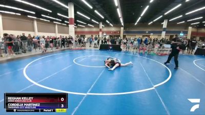 100 lbs Cons. Round 1 - Reghan Kelley, Grind Wrestling Club vs Cordelia Martinez, Takedown-City Wrestling