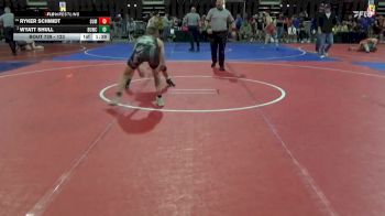 123 lbs Champ. Round 2 - Ryker Schmidt, Project Wrestling vs Wyatt Shull, Helena Wrestling Club