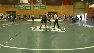 285 lbs Cons. Round 1 - Jacob Maldonado, San Joaquin Delta College vs Nathan Ramos, Lemoore College