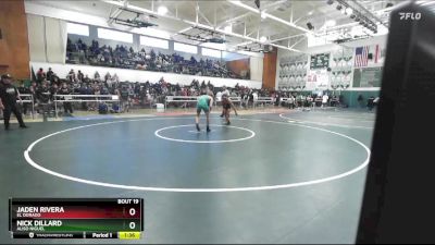 120 lbs Champ. Round 1 - Nick Dillard, Aliso Niguel vs Jaden Rivera, El Dorado