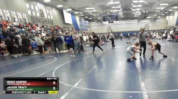 92 lbs Champ. Round 2 - Jaxten Tracy, Aviator Wrestling Academy vs Heinz Harper, Wasatch Wrestling Club